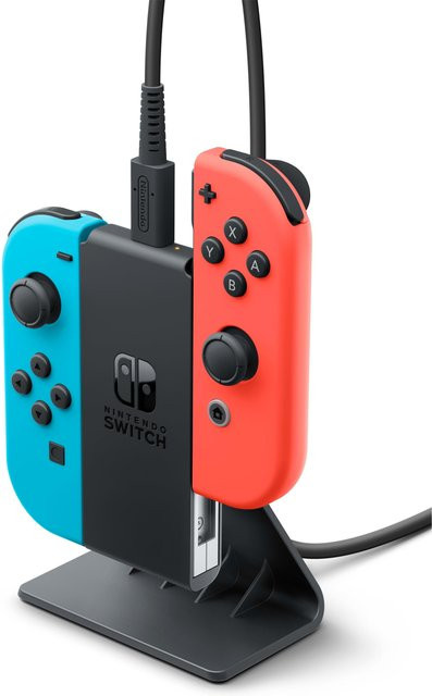 Nintendo Switch Joy-Con Ladestation für neue Joy-Cons, Schwarz - Bild 1