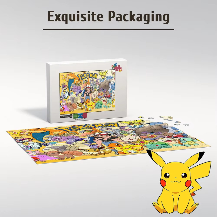 Funko Pokémon Pikachu, Puzzlespiel, Holz, 108 Teile - Bild 3