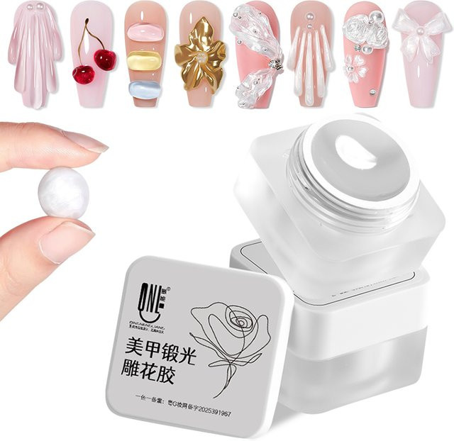 RS NAIL Modellier-Gel, transparent, glänzend - Bild 1
