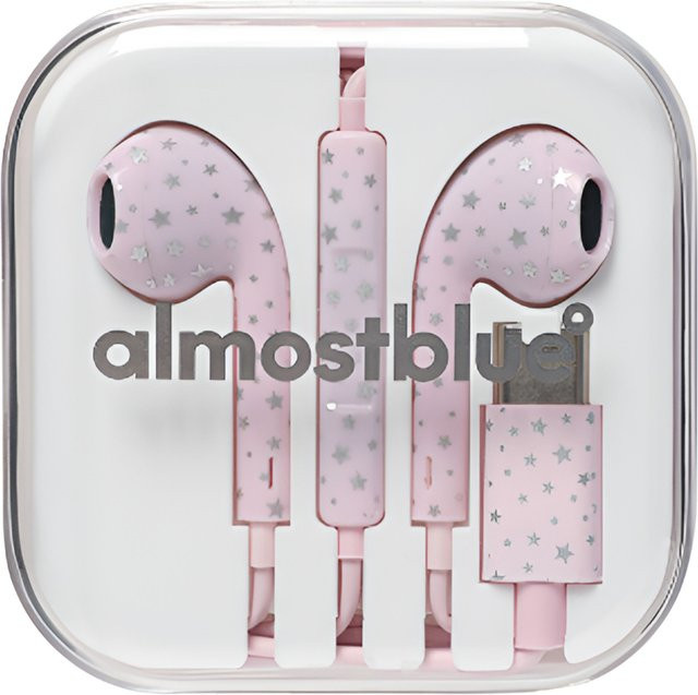 IVE REI ALMOST BLUE SNOW In-Ear Kopfhörer mit USB-C Anschluss in Milky Way Pink - Bild 1