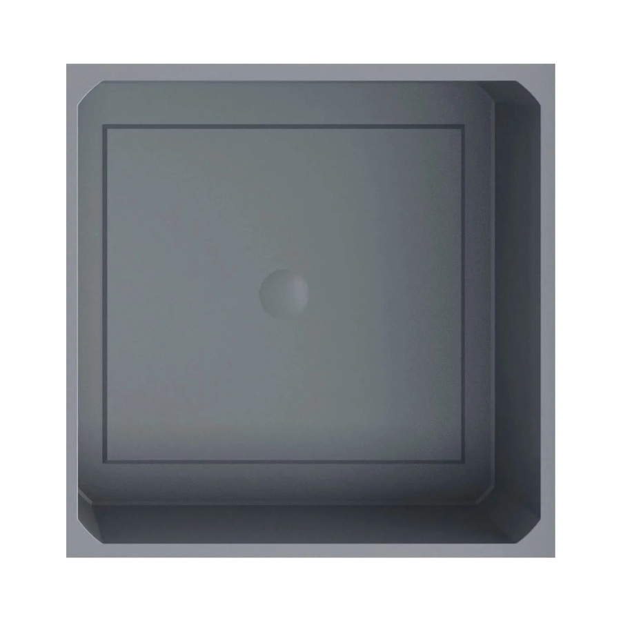 Vauth-Sagel Einsatzschale Envi Drawer aus Kunststoff in Lavagrau, B/T/H: 20,4 x 20,4 x 8,2 cm - Bild 2