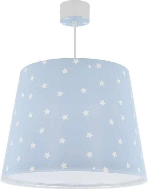 Dalber Kinderzimmer Deckenlampe in Sternenform, Blau und Transparent, höhenverstellbar - Bild 1