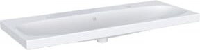 Geberit Waschtisch Acanto Aufsatzwaschbecken aus Keramik, Farbe: Weiß, B/T: 120 x 48,2 cm - Bild 1