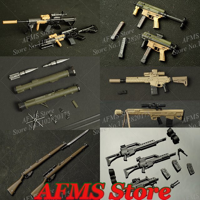 Hot Toys Soldat mobile Anzug Mädchen Waffe, Puppen, Zubehör - Bild 1