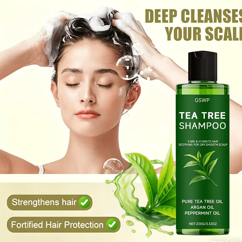 GSWP Teebaumöl-Shampoo, Fettiges Haar - Bild 5