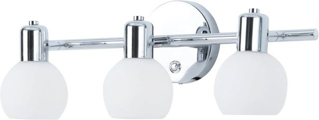 Teamson Home Dimmbare LED Wandleuchte mit Berührungssensor in Silber und Chrom für das Badezimmer - Bild 1