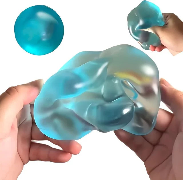 Bandai Maltose Squishy Spielzeug, Blau, Transparent, Weich - Bild 1