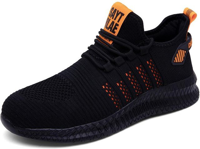 Arbeitssicherheitsschuhe für Herren als Sicherheitsstiefel mit Stahlkappe und Anti-Stich-Schutz in Schwarz, Größe 46 - Bild 1