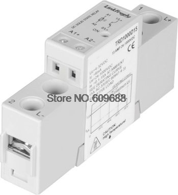 easyelec TRD1000D15 Solid State Relais SSR Modul mit 15A 1000V DC und elektrischer Spannungssteuerung in Weiß - Bild 1