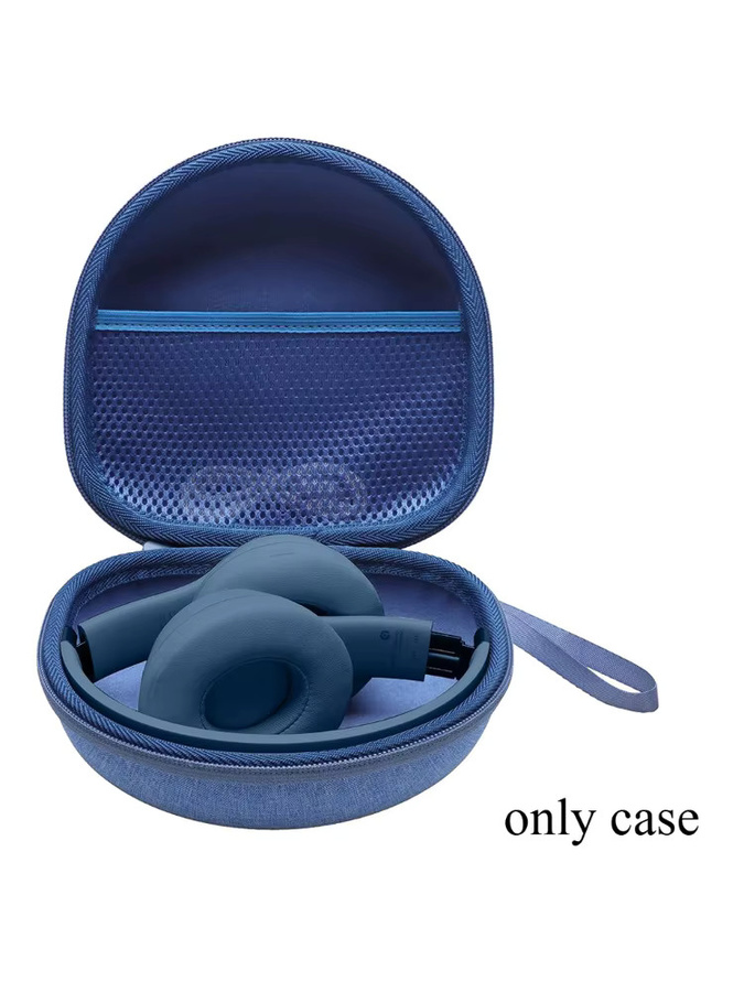 Faltbare Kopfhörertasche in Blau für Over-Ear-Headsets wie Beats, JBL, JLab, TOZO, BERIBES und Picun KVIDIO (nur Box) - Bild 6