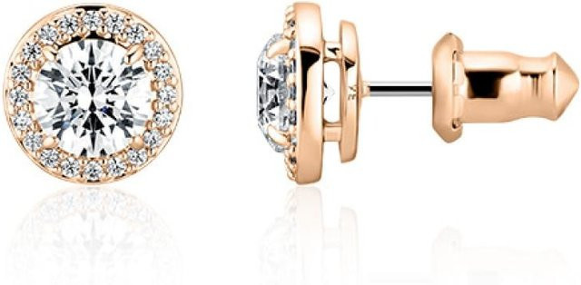 Swarovski Una Angelic Constella Ohrstecker, Roségold, Kristall, Damen - Bild 1