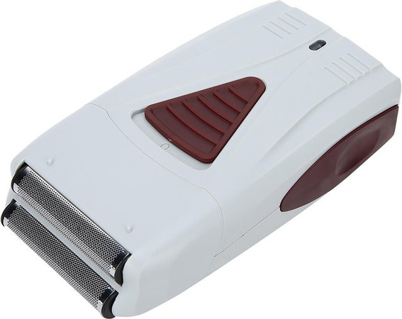 Shoemst Elektrorasierer Bartschneider, USB wiederaufladbar, Grau/Weiß