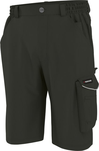 Parkside Herren Arbeitshose mit Reflexstreifen in Grün, Beige oder Schwarz - Bild 1