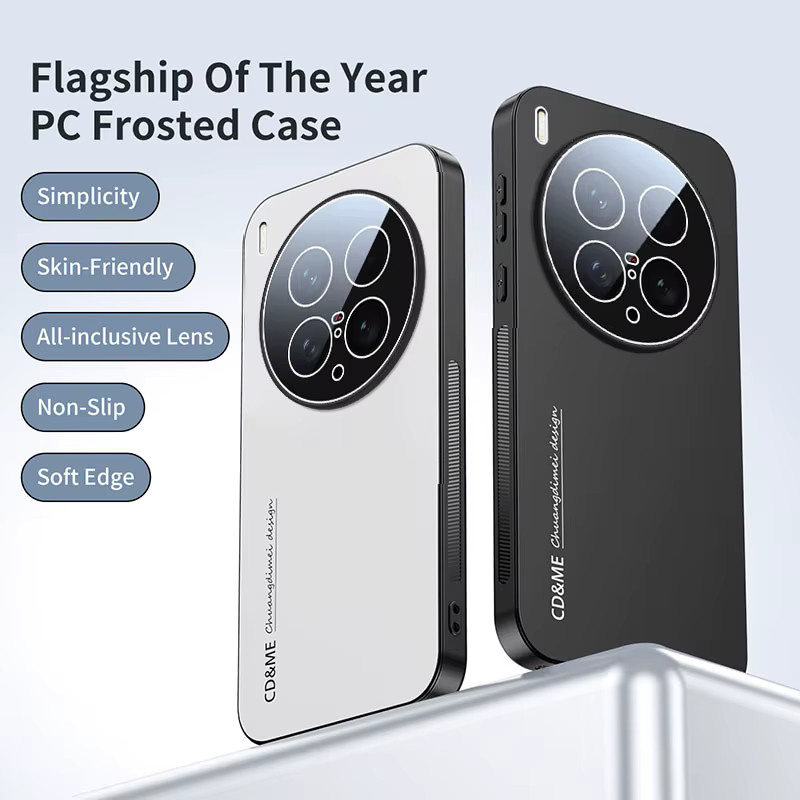 Fudusaidman AG Matte Schutzhülle für VIVO X200 Pro, X200S und X200Ultra mit magnetischem PC Frosted 360-Grad-Ständer in Weiß - Bild 2