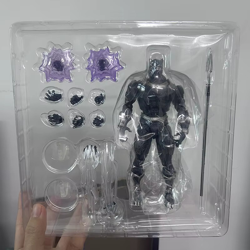 Mafex Black Panther König von Wakanda, Actionfigur, Marvel - Bild 2