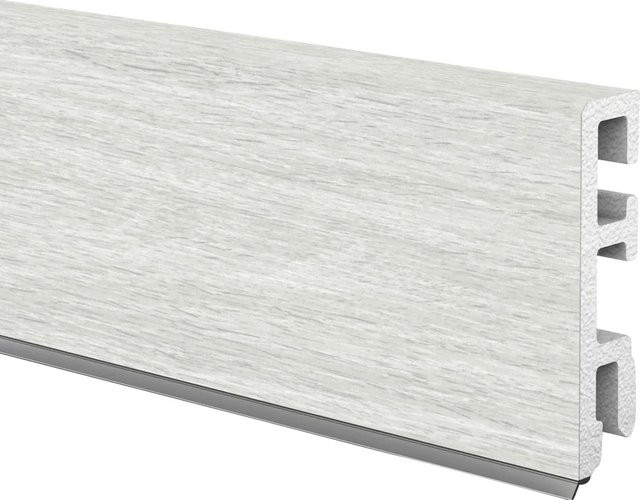 Döllken Profiles Hartschaumleiste Cubica 60 sk in White Oak, Breite: 60 mm, Höhe: 14 mm, Länge: 2500 mm - Bild 1