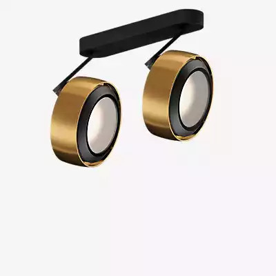 Occhio Più R Alto 3d Doppio Volt S30 LED Deckenstrahler 2-flammig in Bronze und Schwarz Matt mit 3.000 K - Bild 1