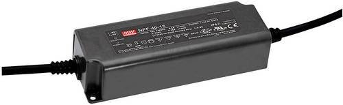 Mean Well MW NPF-40D-30 LED-Treiber, dimmbarer LED-Trafo mit Konstantspannung und Konstantstrom, 40W, 1.34A, 18 - 30 V/DC, Grau/Schwarz - Bild 1