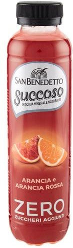 San Benedetto Fruchtsaftgetränk Orange und Blutorange, Zero ohne Zucker, 0,4 l - Bild 1