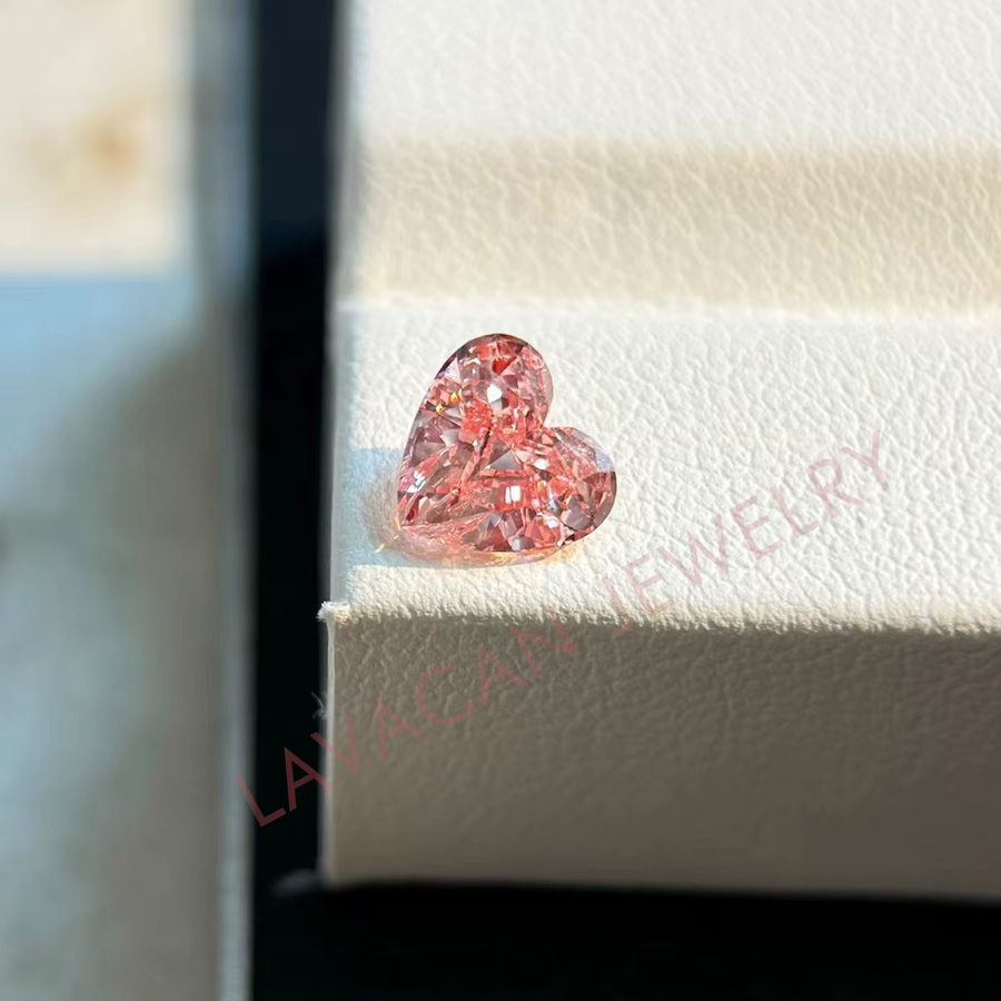 Dae Vonca Diamant, rosa, herzförmig, Unisex - Bild 2