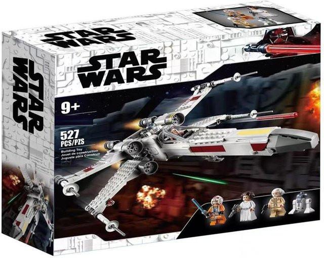 DewBloom Star Wars Luke Skywalker X-Wing Fighter, Bausteine - Bild 1