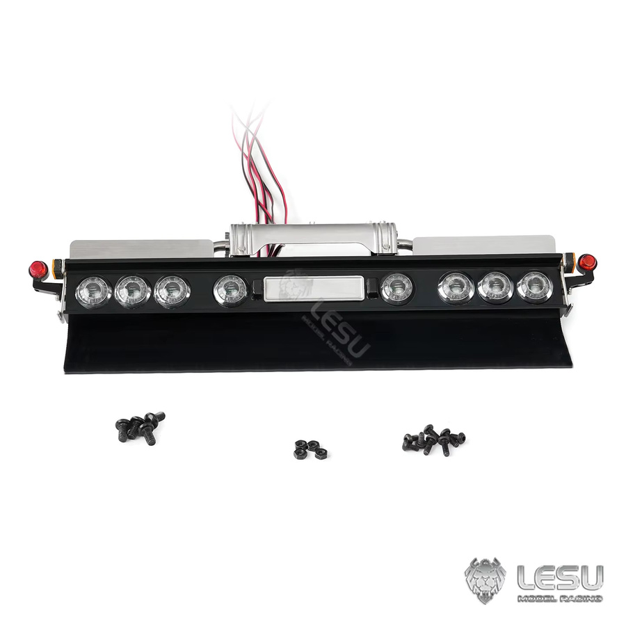 SCALECLUB RC Truck 770S Rücklicht- und Querträger-Set, Zubehör, 1:14 - Bild 2
