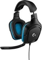 Logitech G432 Gaming Headset mit 7.1 Surround Sound, Over-Ear, kabelgebunden via USB-A und 3,5 mm Klinke, Schwarz-Blau - Bild 1