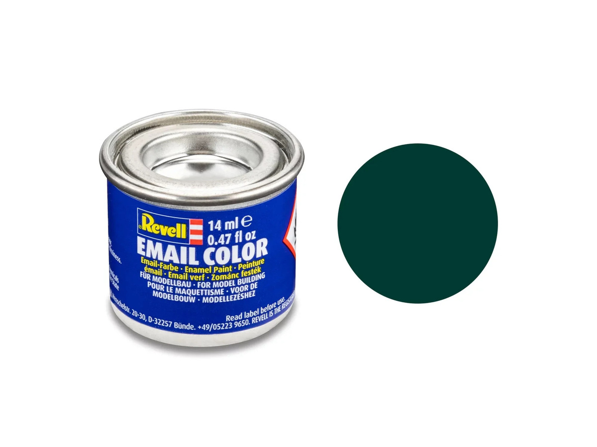 Revell Email Color Schwarzgrün matt, 14ml - Bild 3