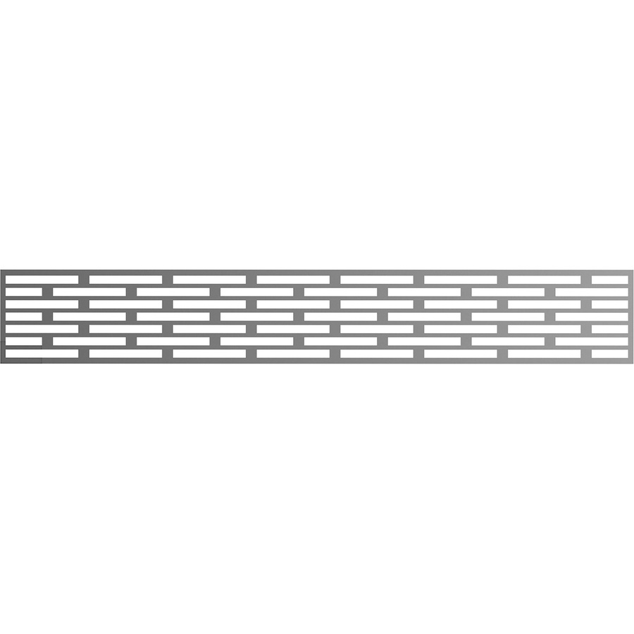 ZacAlu Zierblech für Zaun in Metallic Grau, B/H: 20,6 x 178,5 cm - Bild 2