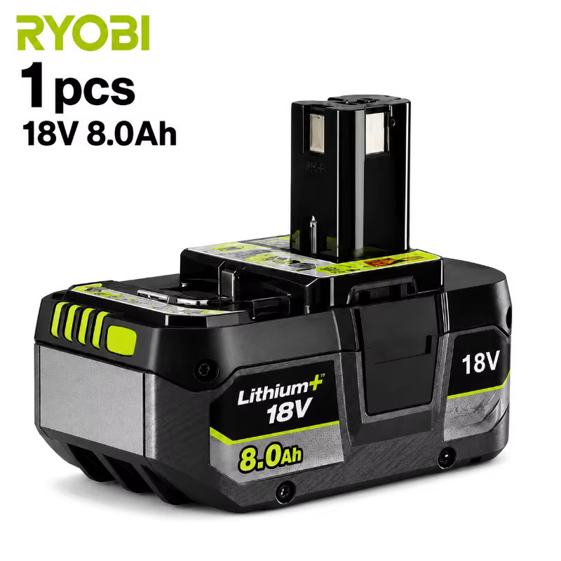 Ryobi ONE+ 18V Li-Ionen Ersatzakku mit 8,0Ah Kapazität kompatibel mit P102 P103 P104 P105 P107 P108 P190 - Bild 7