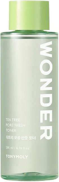 TONYMOLY Wonder Teebaum Frischetoner, 200 ml, mit Niacinamid, Panthenol, Hyaluronsäure - Bild 1