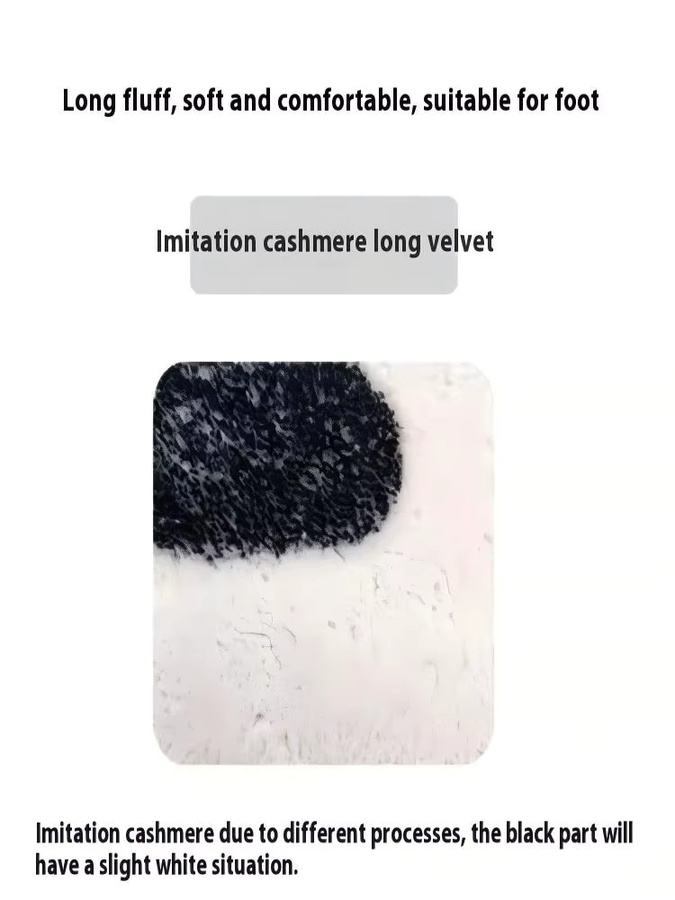 VIKAMA Creme-Windteppich in Beige und Weiß, moderner rechteckiger Teppich aus Polyester für Wohnzimmer und Schlafzimmer, pflegeleicht und wasserdicht - Bild 2