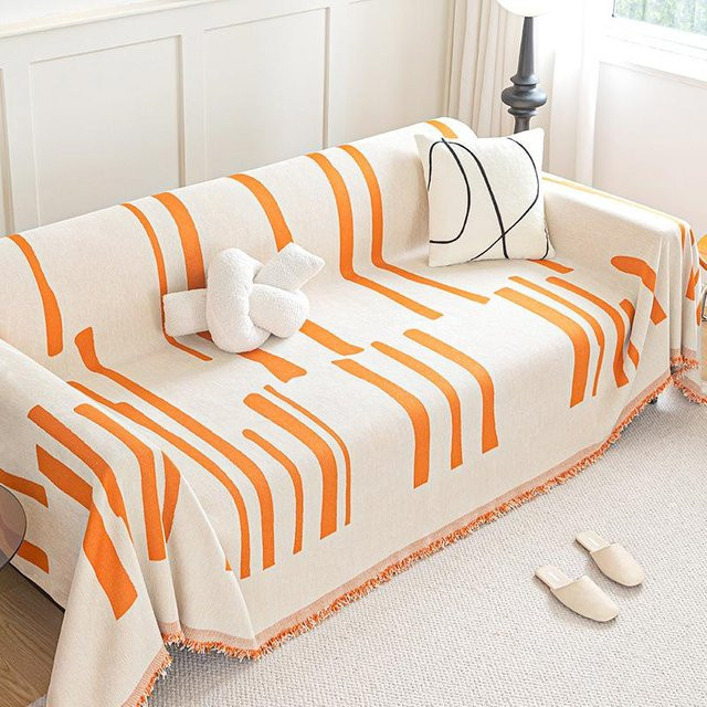 Super Six Chenille Sofaüberwurf für alle Jahreszeiten, Anti-Kratz Sofatuch für Katzen, B/B: 180 x 130 cm - Bild 1