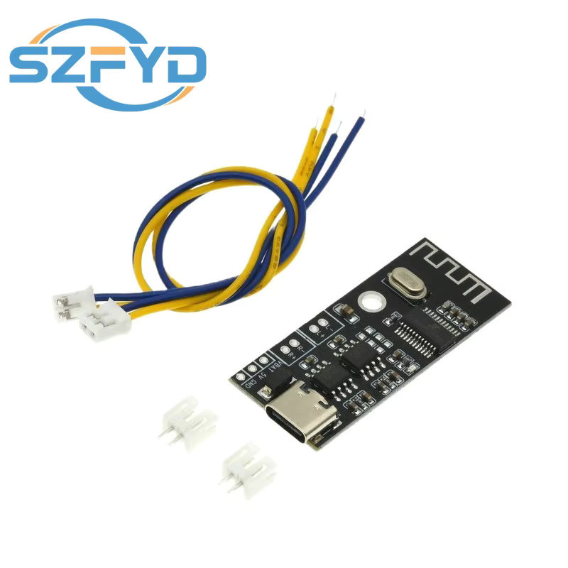 SZFYDOSH MH-MX8 MP3 Decoder Board mit Bluetooth 4.2, Stereo Audio Modul für HIFI DIY Lautsprecher-Umbau, Schwarz - Bild 1