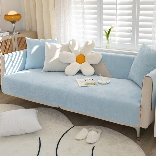 Wasserdichter und rutschfester Sofabezug von Your Warm Home, einfarbig, maschinenwaschbar, B/T/H: 70 x 70 x 0 cm - Bild 1