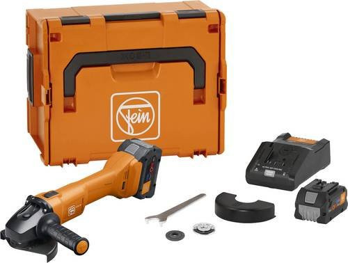 Fein Akku-Winkelschleifer 125 mm 18V Set ProCore in Orange - Bild 1