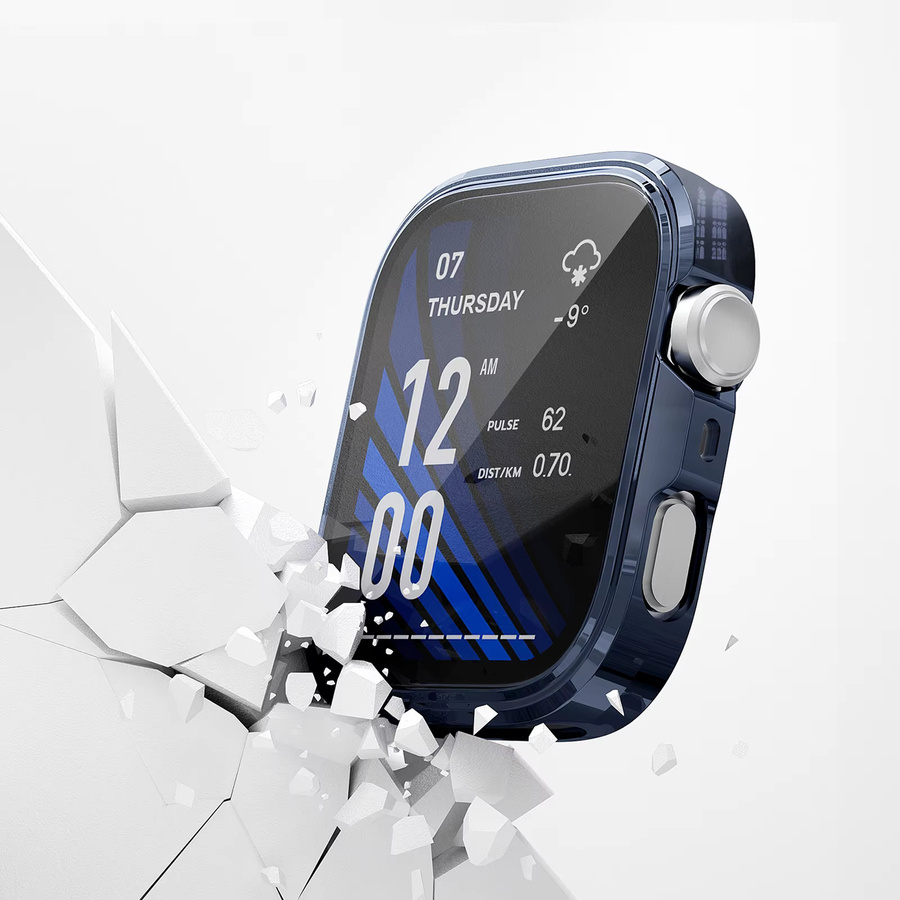 Huawei Displayschutzfolie, TPU, Midnight Blue, Huawei Watch Fit 4 Pro - Bild 2