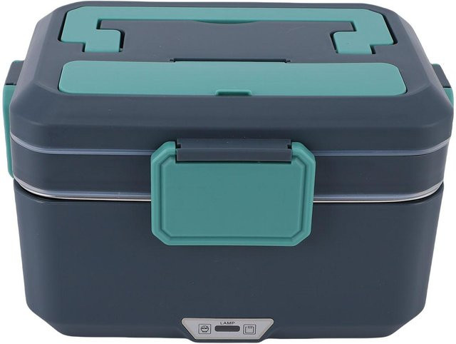 Artleeh Elektrische Lunchbox in Blau mit 3,5 l Fassungsvermögen, tragbarer Speisenwärmer zum schnellen Aufheizen, auslaufsicher und ideal für Arbeit, Auto oder Reisen - Bild 1