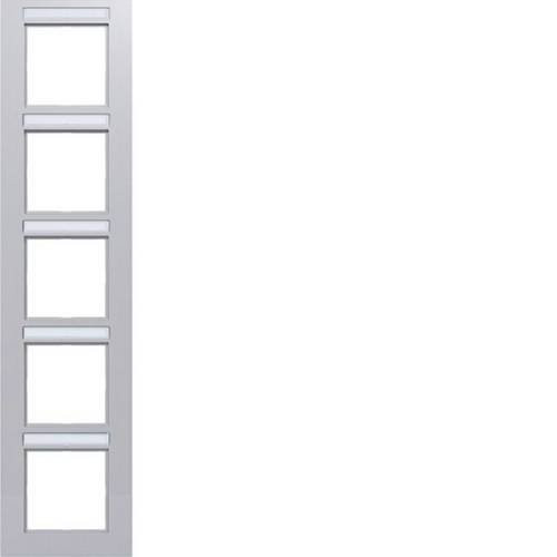 Hager Rahmen Titan matt Grau WAD8503TA - Bild 1