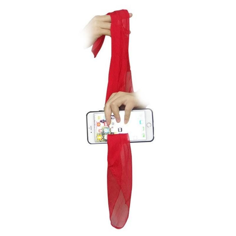 Yiran toy Magische Tricks Seide durch Telefon Interaktives Spielzeug rot - Bild 3