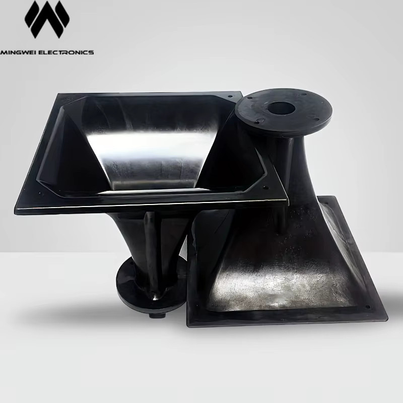 MW Audio Q7 1,4 Zoll Throat Horn Wellenleiter in Schwarz für PRO Audio Compression Driver - Bild 3