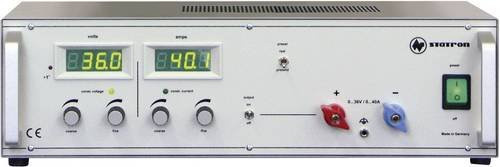 Statron 3256.1 Labornetzgerät mit 1 Ausgang, einstellbar 0 - 36 V/DC und 0 - 40A, 1440W, Farbe: Weiß - Bild 1