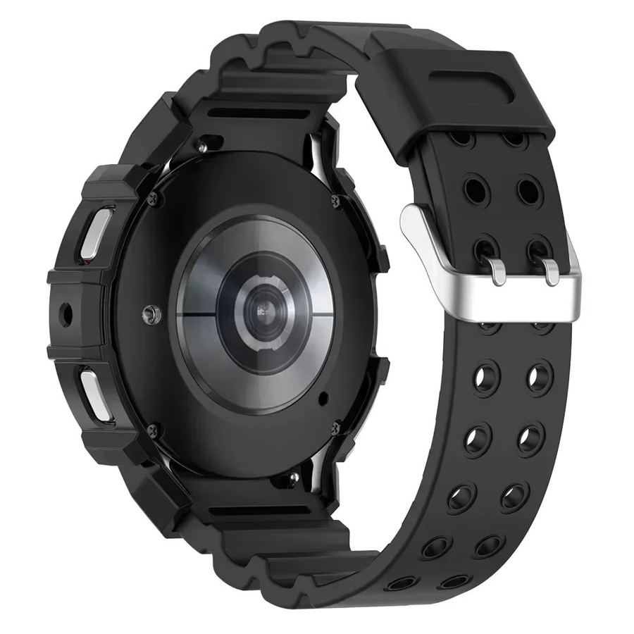 CAOWTAN Uhrenarmband Silikon, Schwarz, Unisex - Bild 2