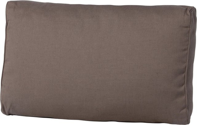 Madison Lounge Rückenkissen Rib Liver in Grau aus Acryl - Bild 1