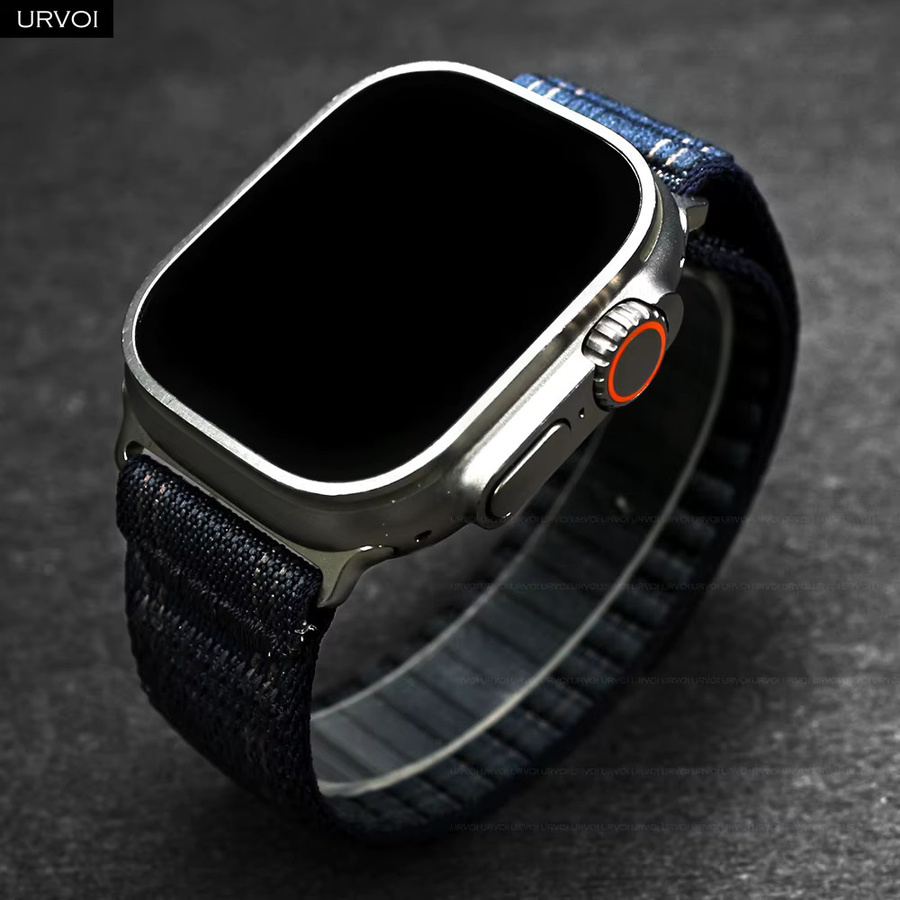 URVOI Uhrenarmband Nylon, Schwarz, Unisex - Bild 2