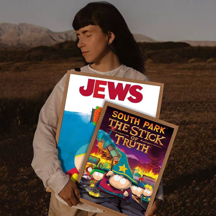 Selbstklebendes Kunstposter Cartoon S-South P-Park in Multicolour für deine Wanddekoration - Bild 2