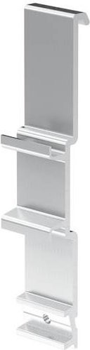 HARTING S7 Profilschienenadapter 24981000010 in Silber aus Kunststoff - Bild 1