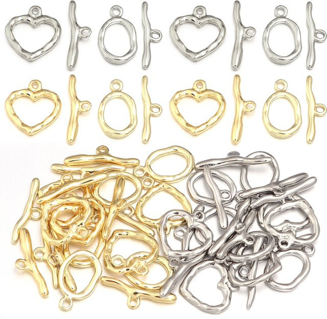 Louleur OT Verschlüsse, Kupfer, Metall, für Schmuckmachen DIY - Bild 1