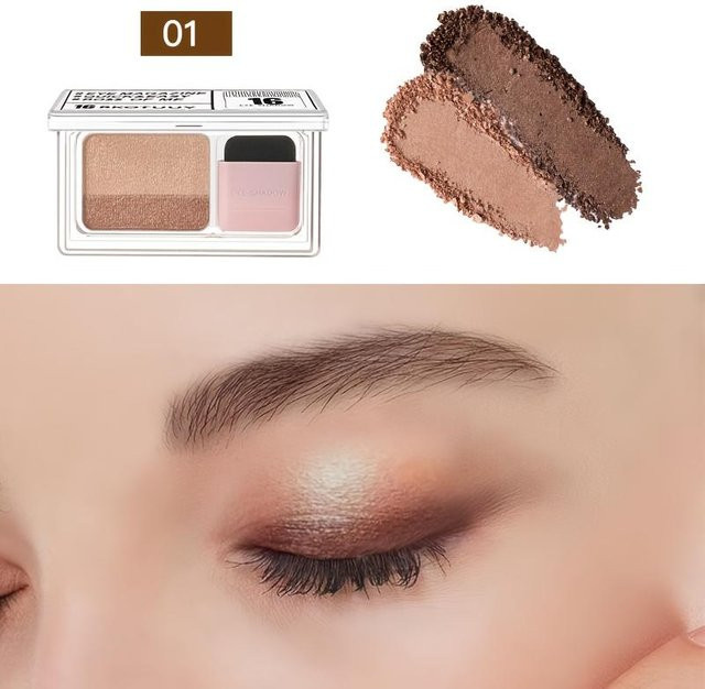Perfect skin Lidschattenpalette, schimmernd, beige, Damen - Bild 1
