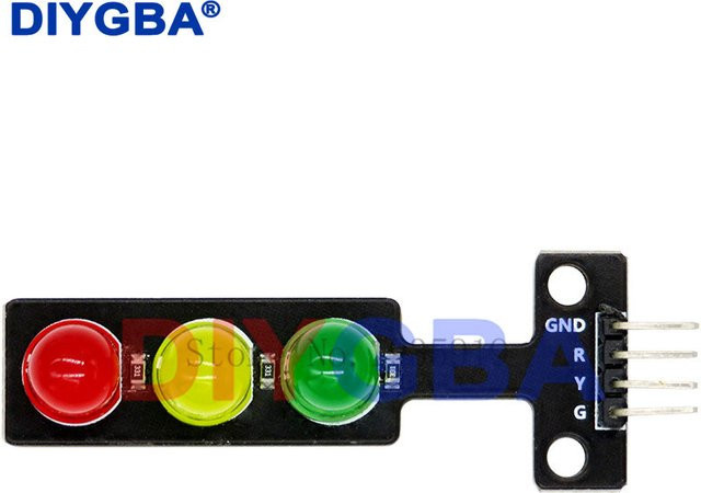 DNIGEF 10er Set Mini 5mm LED Ampel Display Modul DC 5V für Arduino in Mehrfarbig - Bild 1